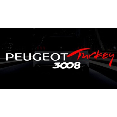 Peugeot 3008 Turkey Sticker