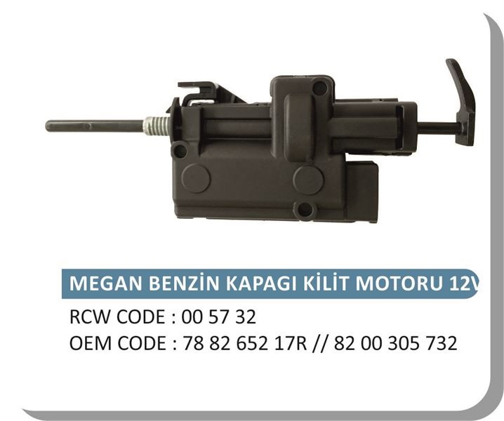 Renault Megane 2 Yakıt Depo Kilit Motoru