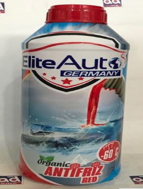 Elite Auto Kırmızı Antifiriz 1,5 Litre -60 °C Derece Organik
