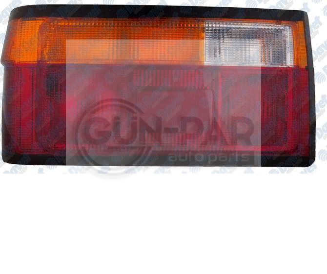 Renault R9 Sol Stop Lambası Siyah Boyalı Kapaksız