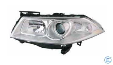 Renault Megane Ön Sağ Far Lambası Motorlu Mercekli 2005 2011