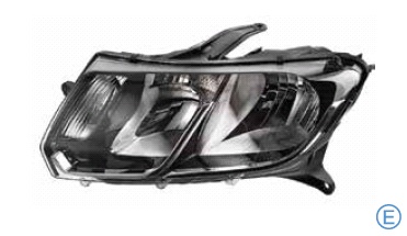 Renault Clio Symbol Ön Sağ Far Lambası Motorsuz 2013 2017 Manuel