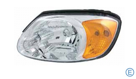 Hyudai Accent Ön Sol Far Lambası Motorlu 2002 2004 Sarı Sinyalli