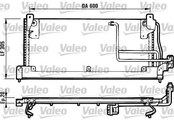 KLİMA RADYATÖRÜ 8FC351037591 CORSA-B TIGRA-B