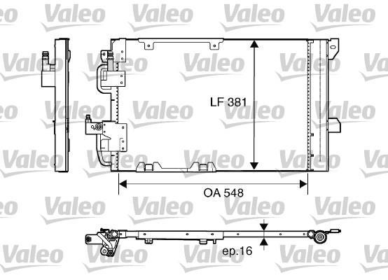 KLİMA RADYATÖRÜ 8FC351301221 ASTRA-G Z16XE (01-)