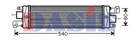 TURBO RADYATÖRÜ 010CAC020 ALBEA 1.3JTD