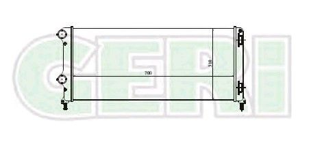 RADYATÖR 0137011AB DOBLO 1.3 JTD 1.9 JTD 1 SIRA ALB SİSTEM