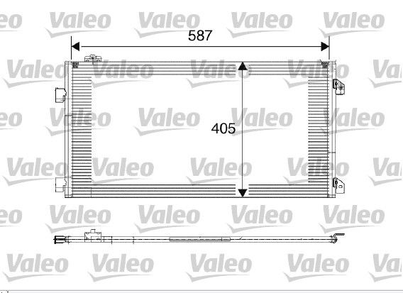 KLİMA RADYATÖRÜ 050ABC070 CLIO SYMBOL THALIA 1.5 DCI (04-) (300200)