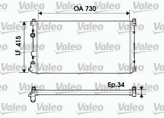 RADYATÖR 0543451AB MASTER-II 1.9 2.2 2.5 CDTI