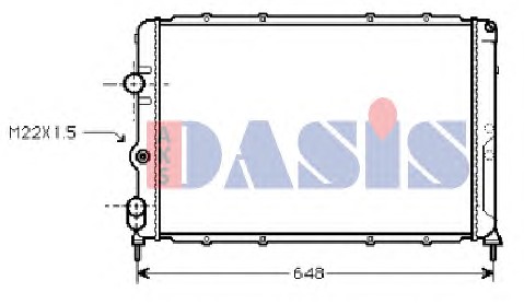 RADYATÖR 0547472PA 2 SIRA BAKIR + PLASTİK MEGANE SCENIC 1.9 TDI