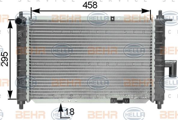 RADYATÖR 346090 MATIZ (BRAZING)