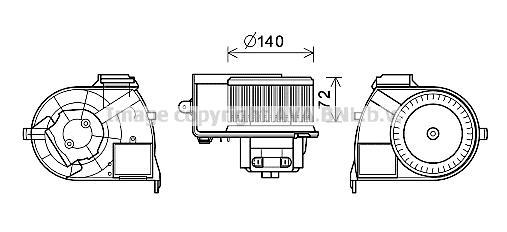 KALORİFER MOTORU 346870 CLIO-II SYMBOL-I