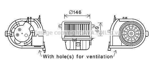 KALORİFER MOTORU 346875 CLIO II