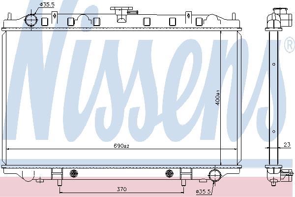 RADYATÖR 370500 İ30 (400x688x22) (BRAZING)