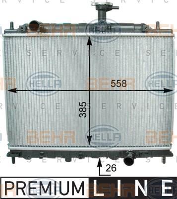 RADYATÖR 374300 RIO-II (375x538x26) BRAZING MT