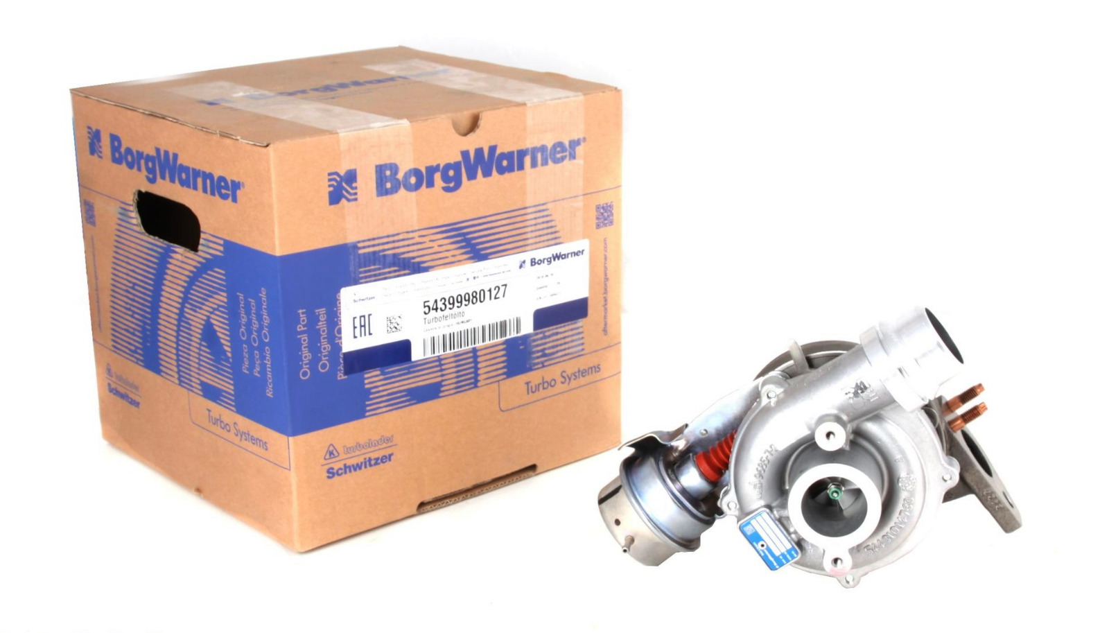 TURBO BORGWARNER 54399980127 MEGANE III FLUENCE LAGUNA III DUSTER QASHQAI 1.5DCİ K9K 110HP