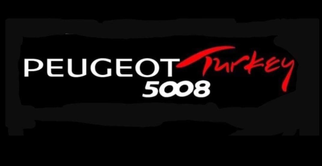 Peugeot 5008 Turkey Sticker