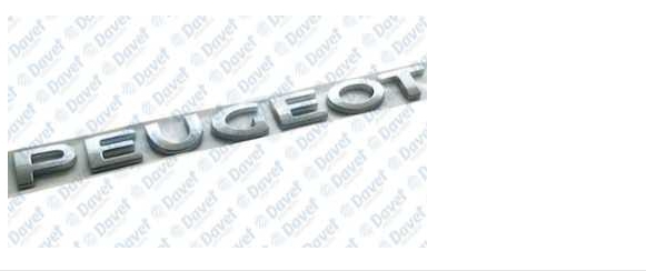 Peugeot P206 Bagaj Kapak Yazısı 1994 Ve Üstü