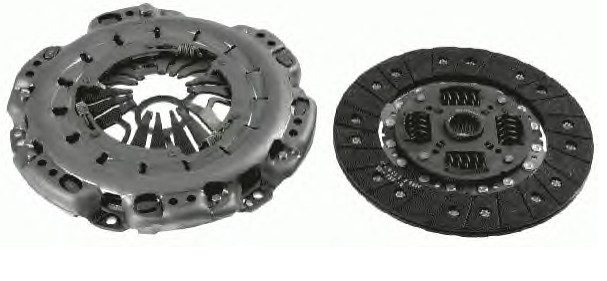 DEBRİYAJ SETİ 624327809 CRAFTER (06-) 2.5TDİ (BJK BJJ CEBA CEBB CECA)