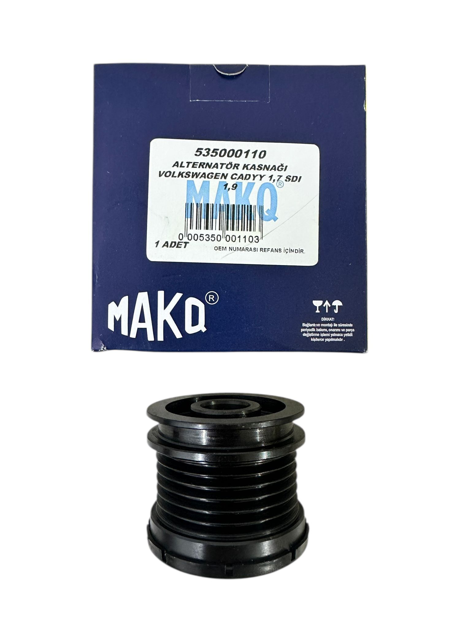 ALTERNATÖR KASNAĞI 535000110 CADYY 1.7 SDI 1.9