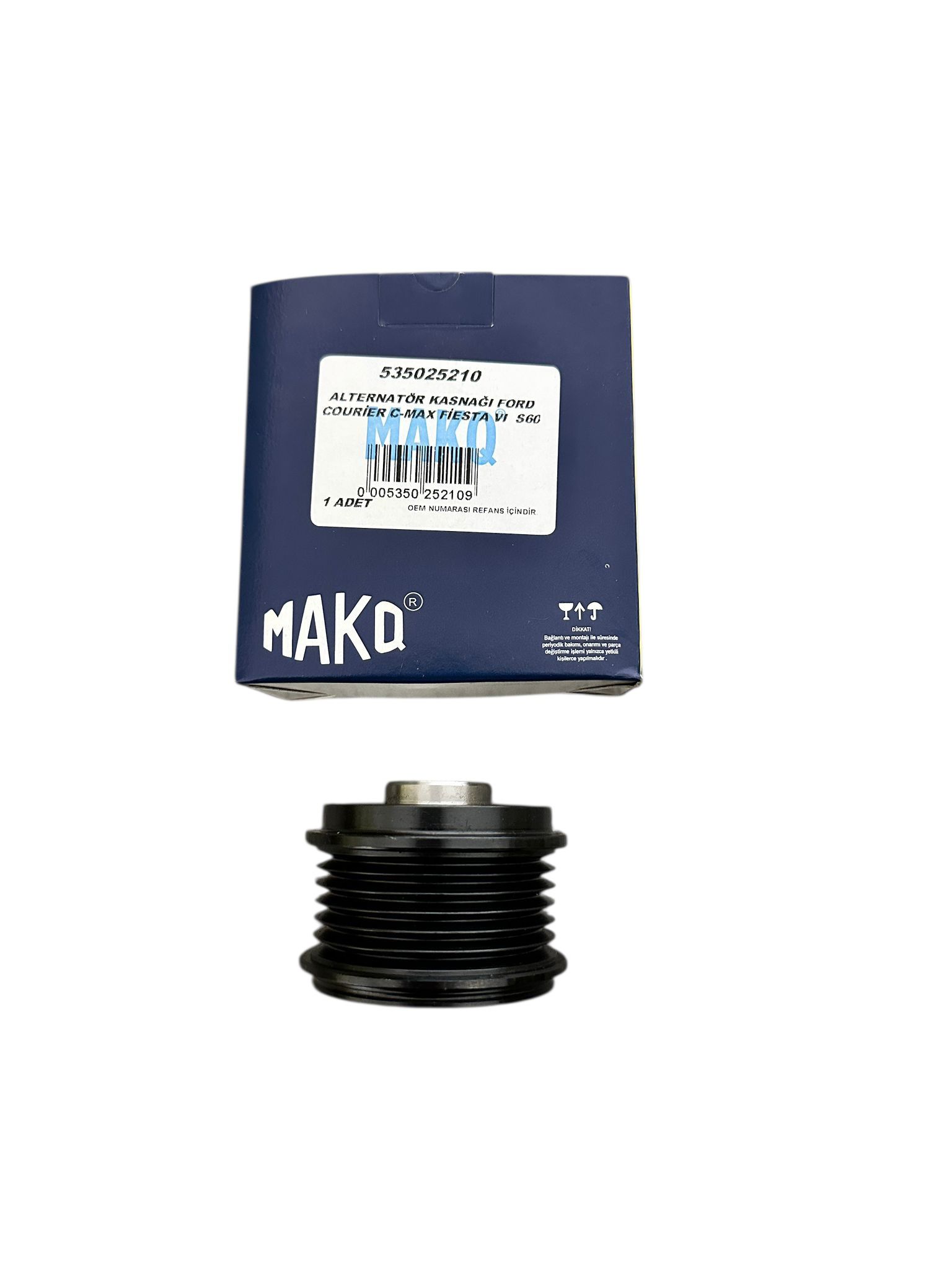 535025210 ALTERNATÖR KASNAĞI FORD COURİER C-MAX FİESTA VI  S60