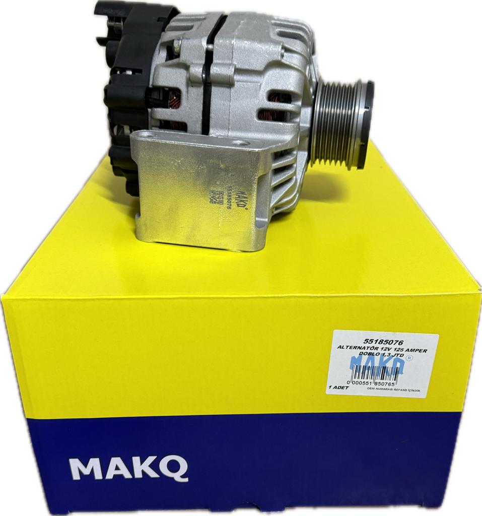 ALTERNATÖR 12V 125 AMPER 55185076 DOBLO 1.3 JTD