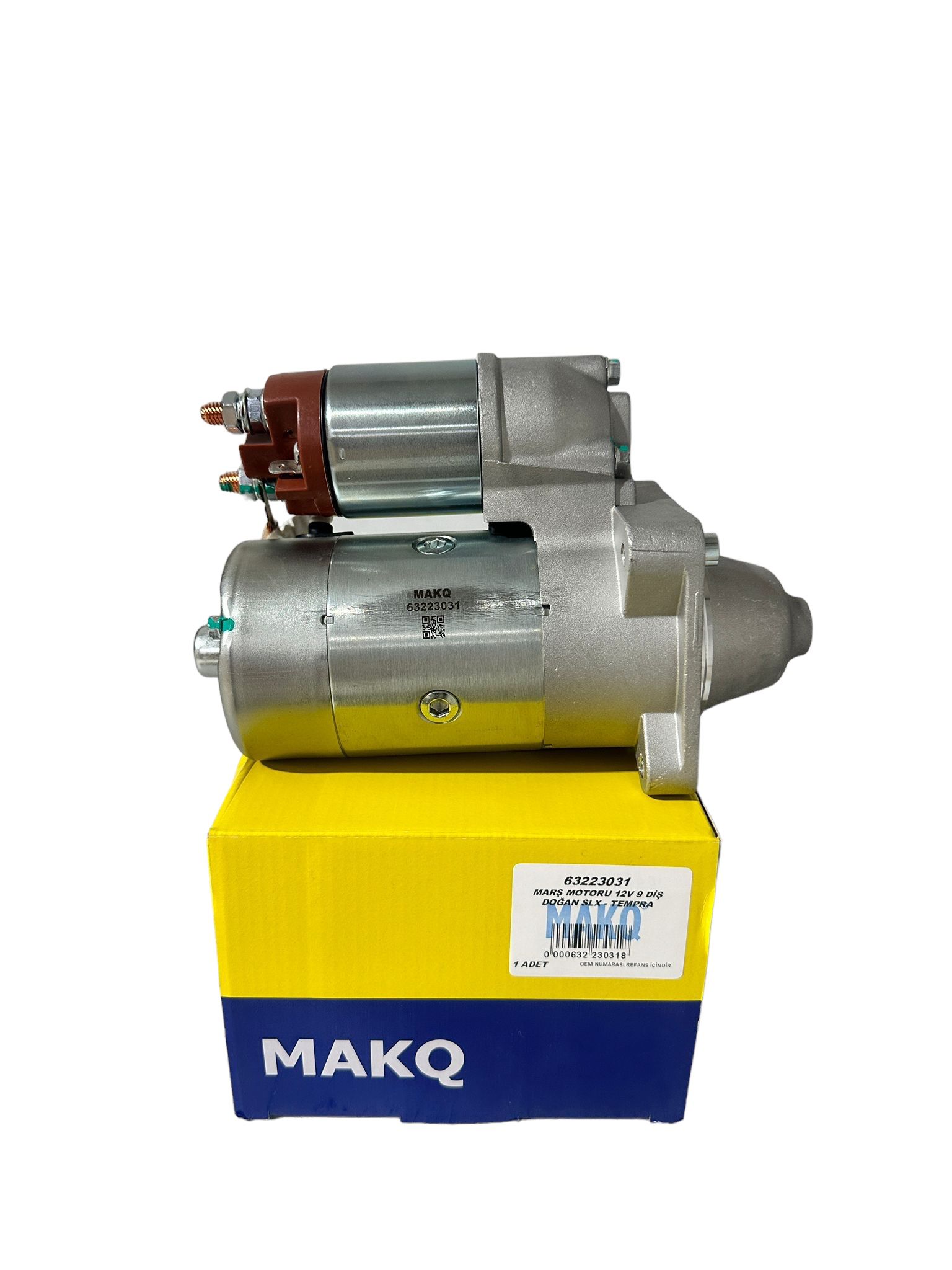 63223031 MARŞ MOTORU 12V 9 DİŞ DOĞAN SLX - TEMPRA