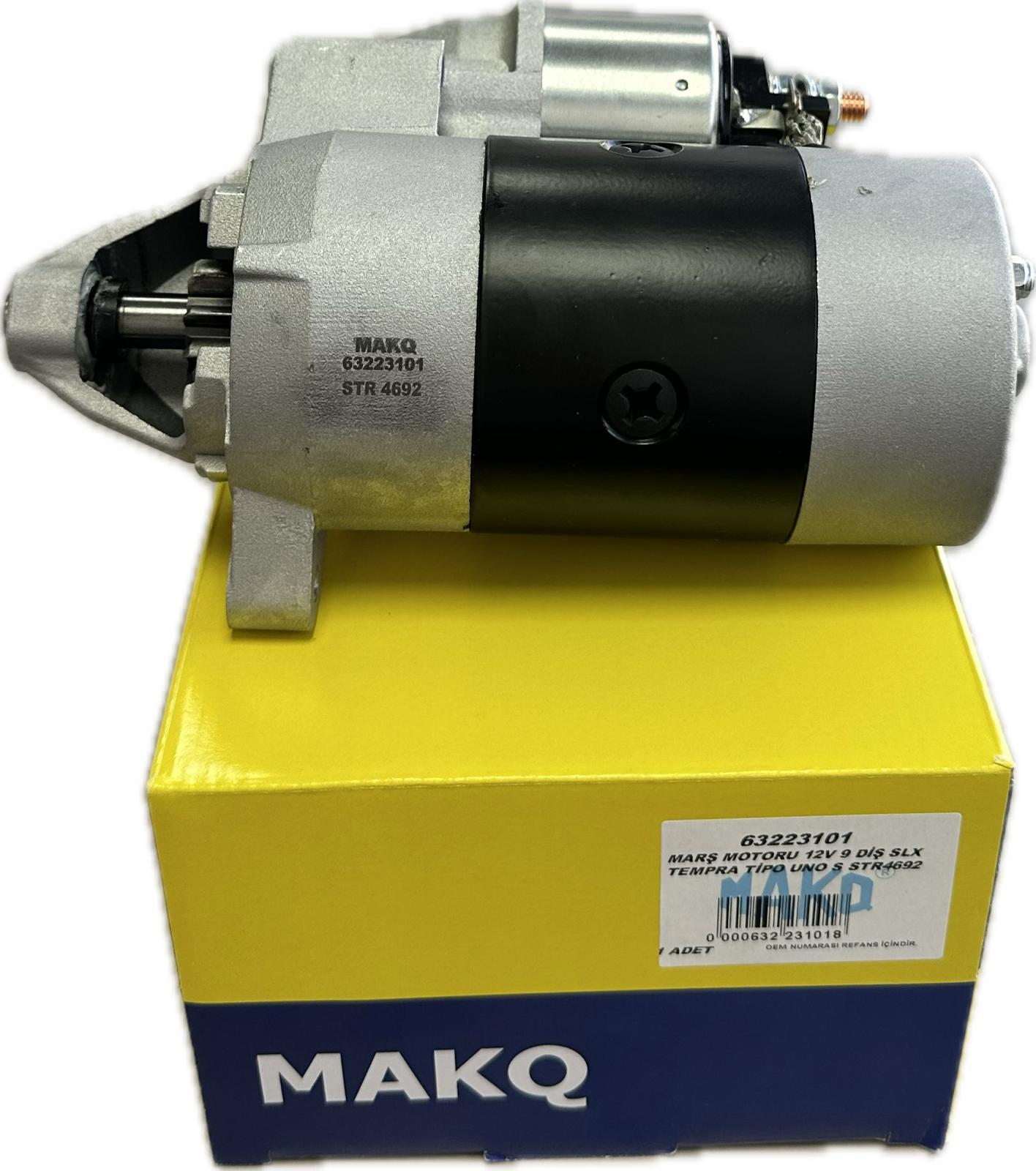 63223101 MARŞ MOTORU 12V 9 DİŞ SLX TEMPRA TİPO UNO S
