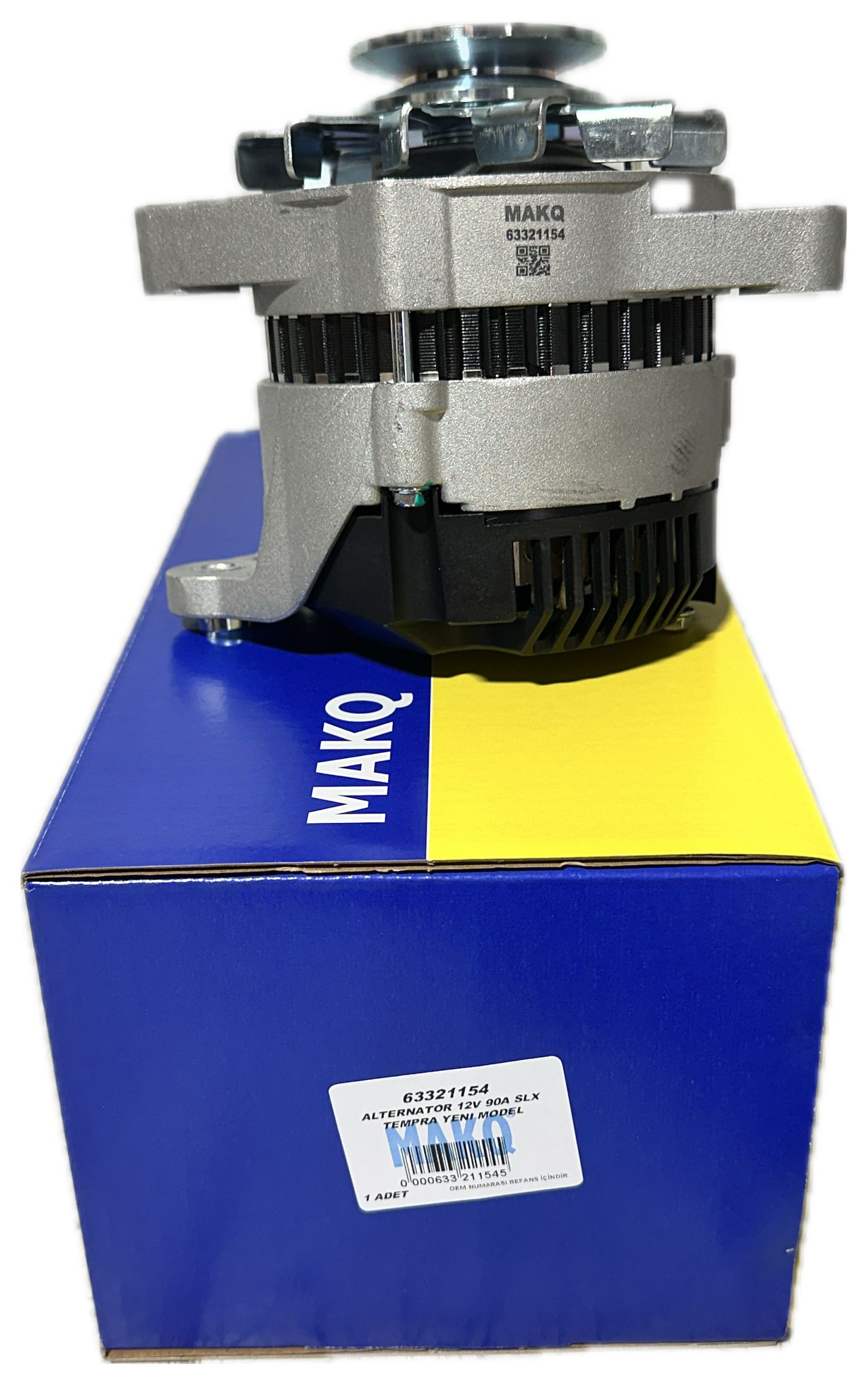 ALTERNATÖR 12V 65A 63321154 SLX TEMPRA YENI MODEL
