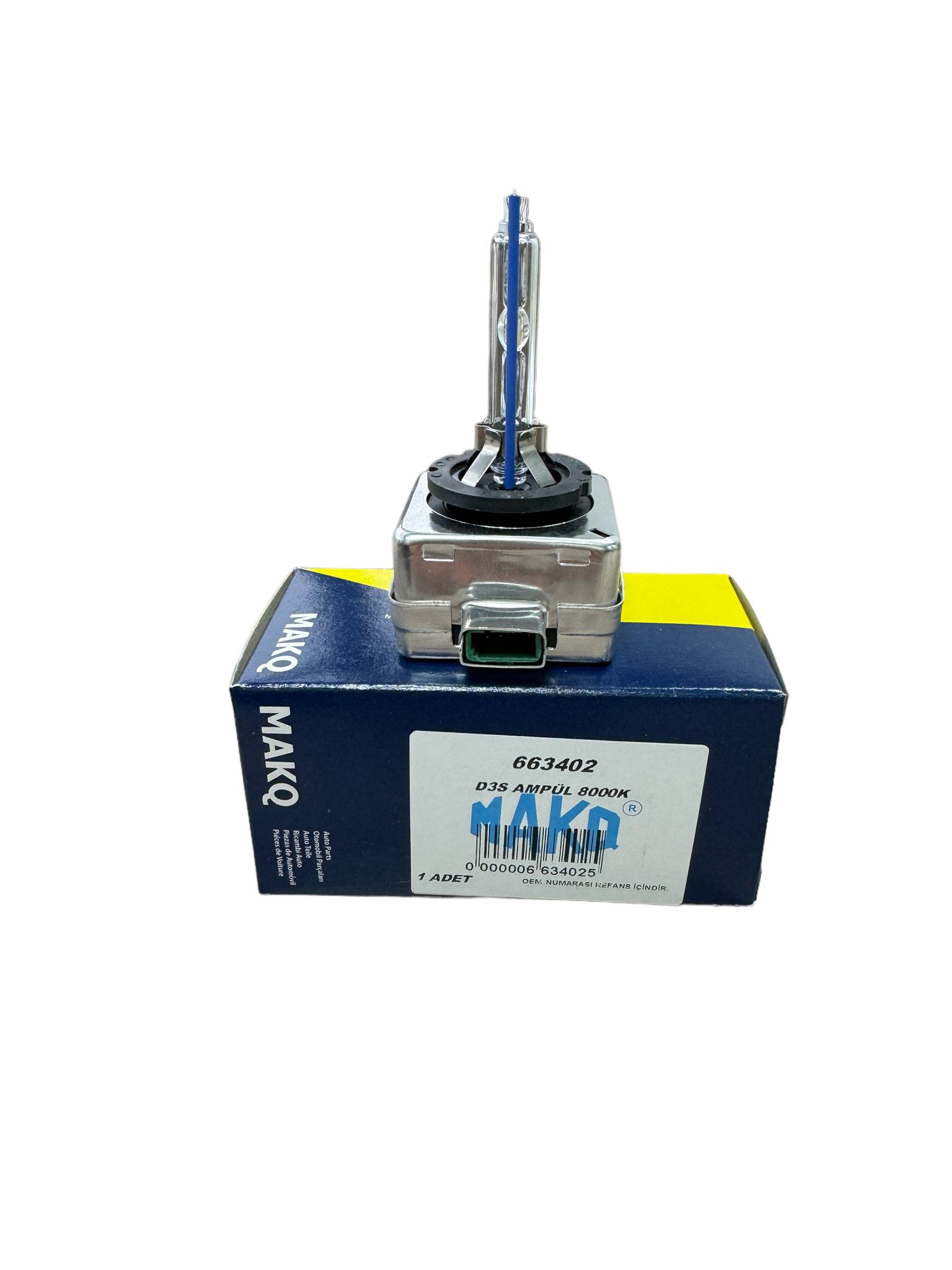 ZENON AMPÜL 663402 D3S 8000K