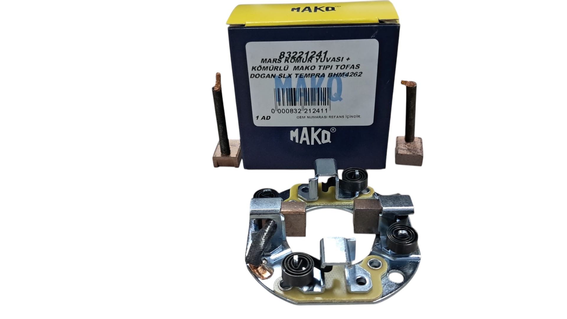 MARŞ KOMUR YUVASI + KÖMÜRLÜ  MAKO TIPI 83221241 DOGAN SLX TEMPRA