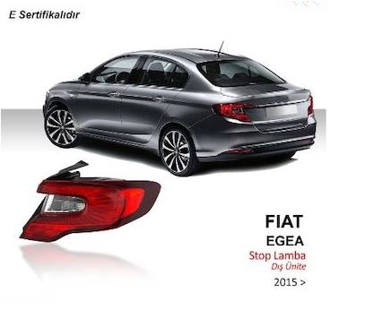 Fiat Egea Sedan Arka Sağ Dış Stop Far Lambası 2015 2021