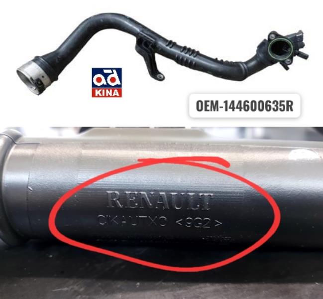 TURBO BORUSU 144600635R MEGANE IV TALISMAN 1.3TCE H5H