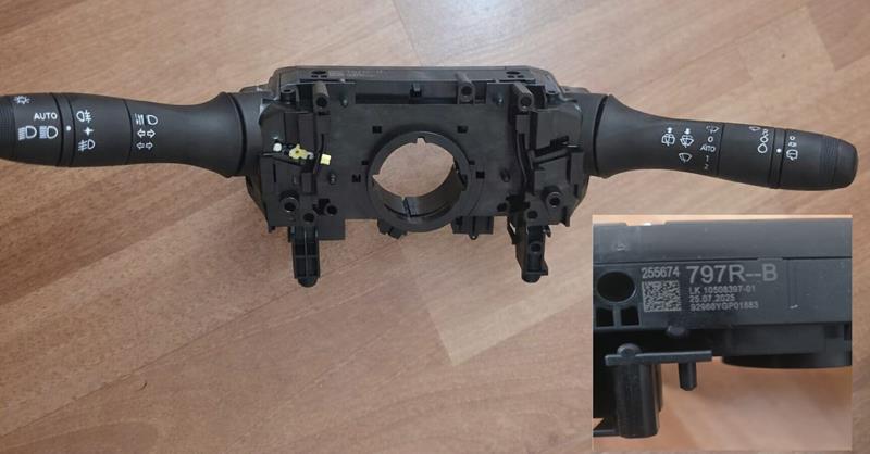 FAR SİNYAL SİLECEK KOLU 255674797R CLIO V DUSTER