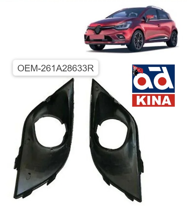SİS FAR ÇERÇEVE TAKIMI 261A28633R CLIO IV DUSTER LOGAN SANDERO