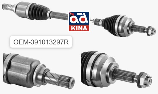 AKS KOMPLE SAĞ 391013297R SANDERO LOGAN MCV