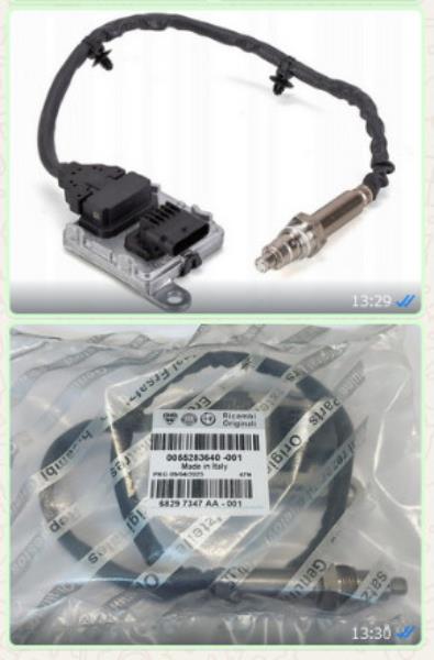 55283640 NOX OKSİJEN SENSÖRÜ EGEA 1.3JTD FİORİNO 1.3JTD