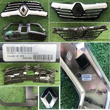 Renault Talisman Ön Panjur Seti ( Ön Panjur Tampon Sportu + Panjur + Arma )