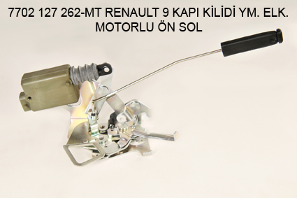 KAPI KİLİDİ ÖN SOL OEM 7702127262MT R9 BUTONLU (MOTORLU) ELEKTİRİKLİ
