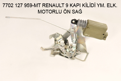 KAPI KİLİDİ ÖN SAĞ OEM 7702127959MT R9 ELEKTİRİKLİ (MOTORLU)