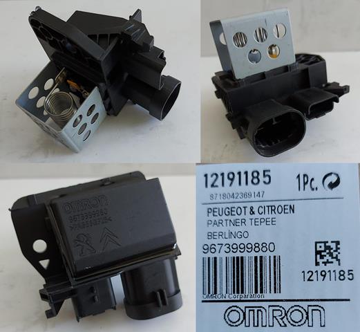 FAN REZİSTANSI 9673999880 PARTNER TEPE P307 P308 P206 P3008 P5008 C4
