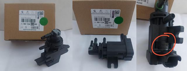 EGR ELEKTROVANA P207 P208 P3008 P308 P407 P508 P5008 DS3 1,4 SCUDO FIESTA-VI