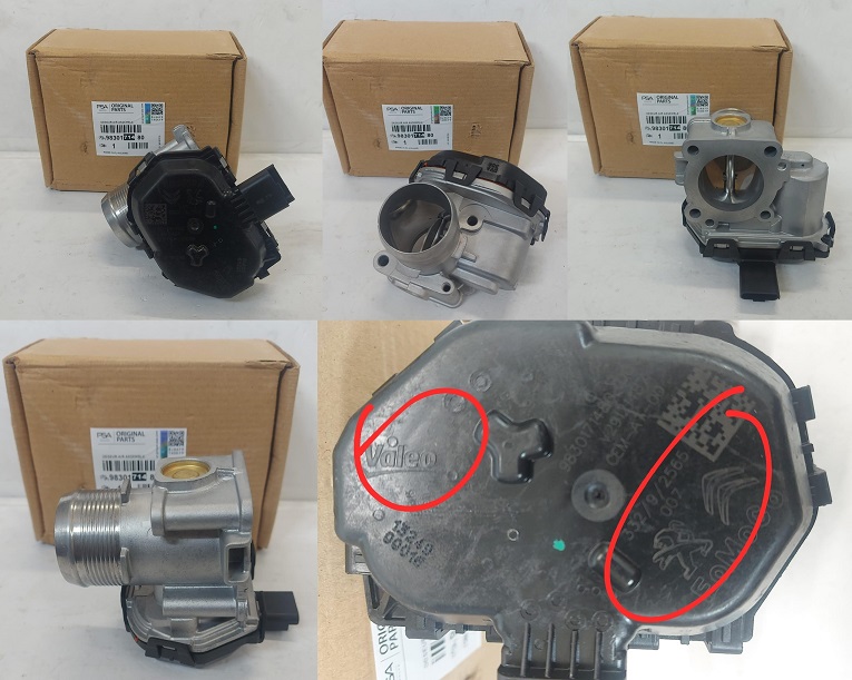 GAZ KELEBEĞİ P3008 EXPERT SCUDO DOBLO V 1.5 1.6