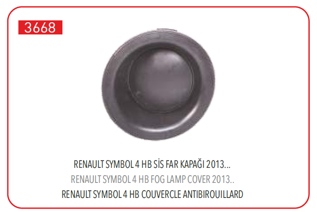 Renault Clio 4 Ön Sis Far Kapağı  Takım Yuva