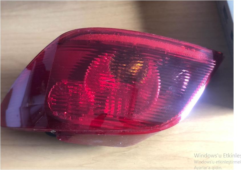 Peugeot P307 Arka Sol Stop Far Lambası 2001 2005 Duysuz