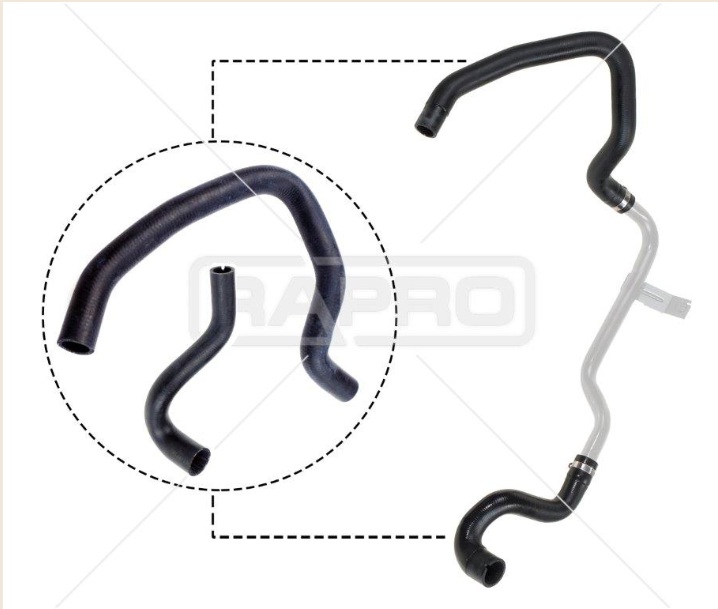 RADYATÖR ÜST HORTUMU 15360 BIPPER NEMO 1.4 HDI DV4TED DEMİRSİZ