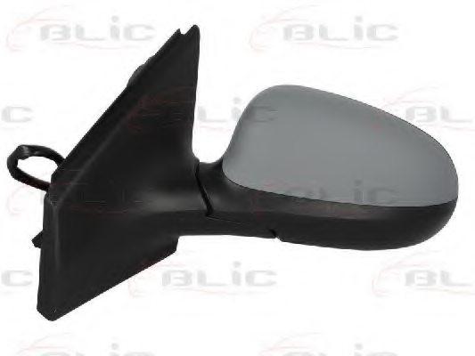 AYNA SOL M001.1098 BRAVO 07- ELEKTRİKLİ ISITMALI ASTARLI MAVİ CAM