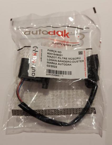 MAZOT FİLTRE MÜŞÜRÜ Y9081 6001549081 LOGAN DUSTER 1.5 DCI