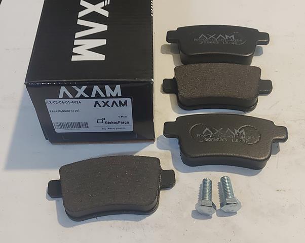 DİSK BALATA ARKA AX-02-04-01-4024 KANGO-III 1.5 1.6 (08-)