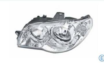 Fiat Palio Krom Çerçeveli Motorlu Ön Sol Far Lambası 2005 2007